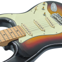Chapa de proteção para guitarra elétrica em PVC com folha de alumínio Compatível com o padrão americano e mexicano Capa protetora 1