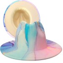 Chapeau à motif marbré 8