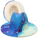 Chapeau à motif marbré 1