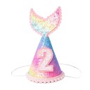 Chapeau d'anniversaire avec chiffre 8