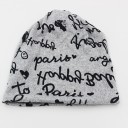 Chapeau d'automne pour femmes avec inscriptions 2