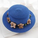 Chapeau d'enfant avec des fleurs T862 9