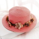 Chapeau d'enfant avec des fleurs T862 10