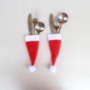 Chapeau de Noël pour couverts 2