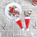 Chapeau de Noël pour couverts 3