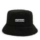 Chapeau de pêche en laine d'agneau unisexe style chapeau d'hiver circonférence de tête 56–58 cm matériau doux et chaud accessoire de mode pour l'automne et l'hiver 2