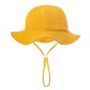 Chapeau en coton pour enfants avec lien Tour de tête 34–39 cm Visière 23 cm Profondeur 13 cm Chapeau pour bébé 3–12 mois 11