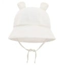 Chapeau en coton pour enfants avec oreilles et lien de serrage Circonférence de tête 35–39 cm Visière 27 cm Profondeur 11 cm Chapeau 3