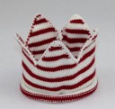 Chapeau en crochet pour enfant en forme de couronne 5