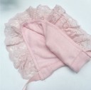Chapeau en dentelle pour fille avec volants 2
