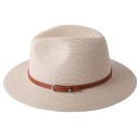 Chapeau en paille avec ceinture 2