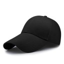 Chapéu com aba prolongada de 11 cm para mais sombra Chapéu de beisebol clássico em algodão com aba costurada e ilhós de ventilação 2