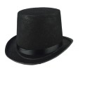 Chapéu de Mágico Infantil Preto 28,5 × 24,5 × 10,5 cm Chapéu Mágico de Carnaval Acessório de Fantasia para Crianças 1