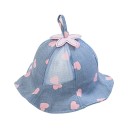 Chapéu infantil com corações 6