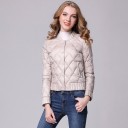 Chaqueta acolchada de mujer con estampado J2345 4