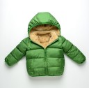 Chaqueta acolchada infantil con pelo J2868 16