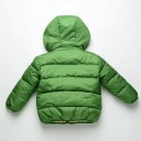 Chaqueta acolchada infantil con pelo J2868 1