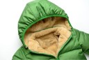 Chaqueta acolchada infantil con pelo J2868 2