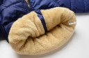 Chaqueta acolchada infantil con pelo J2868 4