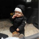 Chaqueta acolchada infantil con pelo J2868 10