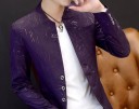 Chaqueta casual de hombre con un patrón interesante. 10