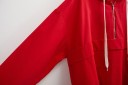 Chaqueta de anorak de primavera para mujer en estilo japonés con capucha Cierre de cremallera en el pecho Bolsillo tipo canguro Puños 39