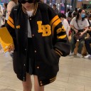 Chaqueta de béisbol para mujer P1559 5
