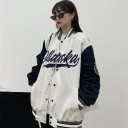Chaqueta de béisbol para mujer P1563 2