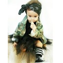 Chaqueta de camuflaje para niñas 4