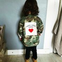 Chaqueta de camuflaje para niñas 5