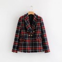 Chaqueta de cuadros para mujer B956 5