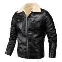 Chaqueta de cuero aislante para hombre 3