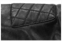 Chaqueta de cuero para hombre con calavera - Negra 10