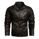 Chaqueta de cuero para hombre F1058 4