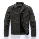 Chaqueta de cuero para hombre F1070 6