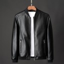 Chaqueta de cuero para hombre F1090 3