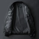 Chaqueta de cuero para hombre F1090 1