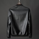 Chaqueta de cuero para hombre F1090 2
