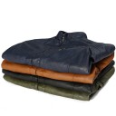 Chaqueta de cuero para hombre F1091 2