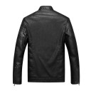 Chaqueta de cuero para hombre F1251 1
