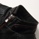 Chaqueta de cuero para hombre F1251 2