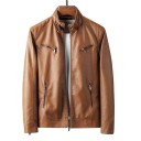 Chaqueta de cuero para hombre F1280 6