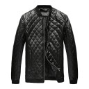 Chaqueta de cuero para hombre F401 4