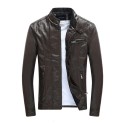 Chaqueta de cuero para hombre Jack J2066 5