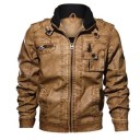 Chaqueta de cuero para hombre S4 5