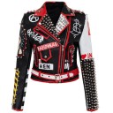 Chaqueta de cuero para mujer P2020 2