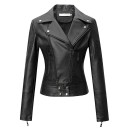 Chaqueta de cuero para mujer P2052 5