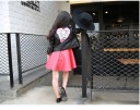 Chaqueta de cuero para niña - Corazón 11