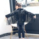 Chaqueta de cuero para niña L1930 1