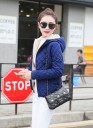 Chaqueta de entretiempo para mujer con estampado J2806 11
